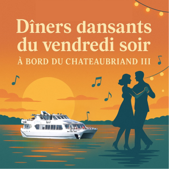 Croisières Chateaubriand Saint Malo Dinard