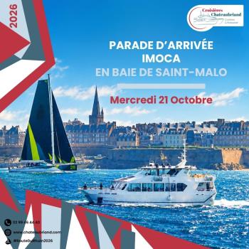 Croisières Chateaubriand Saint Malo Dinard