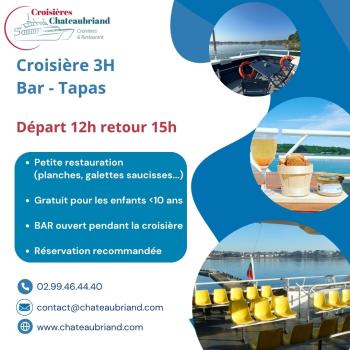 Croisières Chateaubriand Saint Malo Dinard