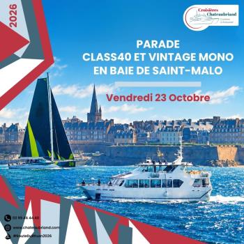 Croisières Chateaubriand Saint Malo Dinard